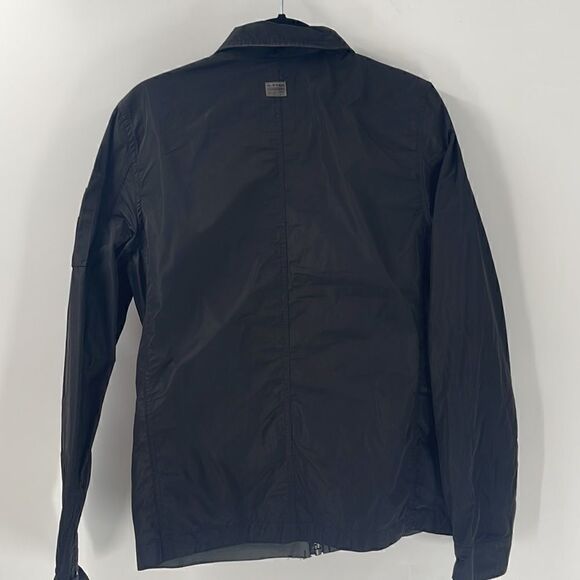 G-STAR RAW Timor Biker Black Overshirt Jacket - Picture 5 of 9
